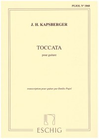 Toccata (Pujol 1068) available at Guitar Notes.