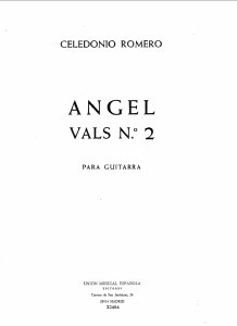 Angel, vals no.2 available at Guitar Notes.
