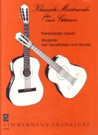 Andante, variations & Rondo(Behrend) available at Guitar Notes.