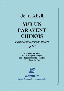 Sur un paravent chinois, op.147 available at Guitar Notes.