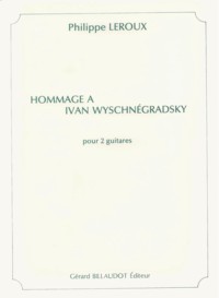 Hommage a Ivan Wyschnegradsky product illustration