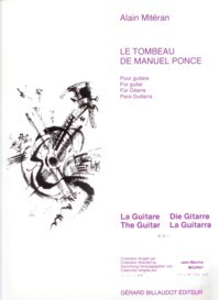 Le tombeau de Manuel Ponce available at Guitar Notes.