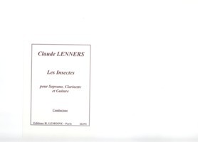 Les insectes [Sop/Cl/Gtr] product illustration