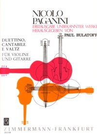 Duettino,Cantabile e Valse(Bulatoff) available at Guitar Notes.