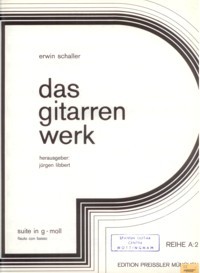 Suite in g-min (Schaller) [TR] product illustration