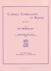 Caprice, Complainte et Ronde product illustration