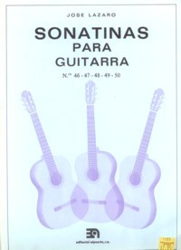 Sonatinas para guitarra: Nos.46-50 product illustration