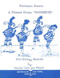 Five Pieces from Danserye(Staak) available at Guitar Notes.