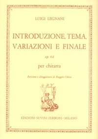 Introduzione, Tema, Variazioni e Finale, op.64 available at Guitar Notes.