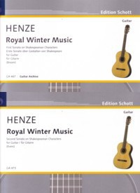 Royal Winter Music, Sonatas 1 & 2 [set] available at Guitar Notes.