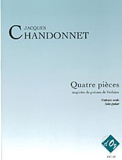 Quatre pieces d'apres Verlaine available at Guitar Notes.