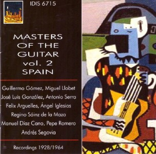 Masters of the Guitar Vol.2: Spain 1928-64 [CD] product illustration