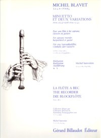 Minuetto et Deux Variations(Sanvoisin) available at Guitar Notes.