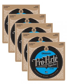 Pro Arte: EJ46X5 Silver/Clear/Hard Tension [5 Pack] product illustration