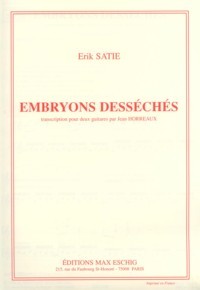 Embroyons desseches(Horreaux) available at Guitar Notes.