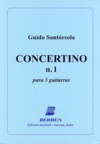 Concertino no.1 available at Guitar Notes.