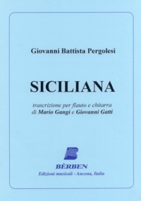 Siciliana (Gangi/Gatti) available at Guitar Notes.