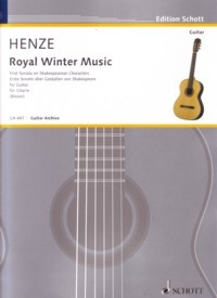 Royal Winter Music, First Sonata available at Guitar Notes.