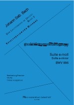 Lute Suite BWV996 (Hoppstock) available at Guitar Notes.