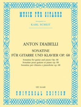 Sonatina, op.68(Scheit) available at Guitar Notes.