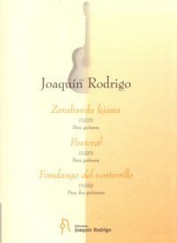 Zarabanda lejana, Pastoral, Fandango del Ventorillo available at Guitar Notes.