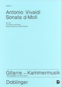 Sonata,op.2/3 in d-min(Brojer) available at Guitar Notes.