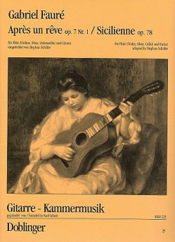Apres un Reve; Sicilienne(Schafer) available at Guitar Notes.