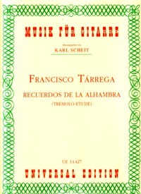 Recuerdos de Alhambra(Scheit) available at Guitar Notes.