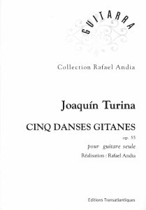 Cinq Danses Gitanes, op.55(Andia) available at Guitar Notes.