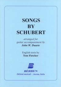 Songs by Schubert(Duarte) available at Guitar Notes.