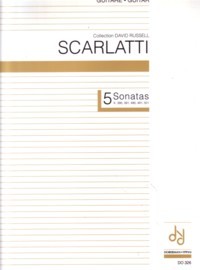5 Sonatas (Russell) available at Guitar Notes.