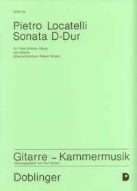Sonata in D(Brojer) available at Guitar Notes.