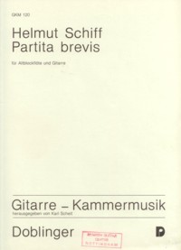 Partita brevis [TR] product illustration