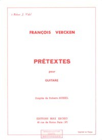 Pretextes(Aussel) available at Guitar Notes.