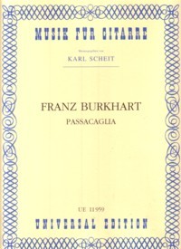 Passacaglia available at Guitar Notes.