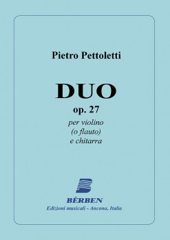 Duo, op.27 (Agostinelli/Rossini) product illustration