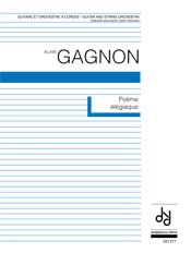 Poeme elegiaque, op.41 [Gtr & Strings] product illustration