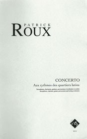 Concerto [Sax/Cl/Perc/Gtr] product illustration