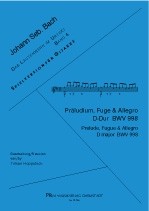 Prelude, Fugue & Allegro BWV998 (Hoppstock) available at Guitar Notes.
