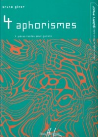 4 Aphorismes available at Guitar Notes.