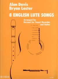 8 English Lute Songs [DESC] product illustration