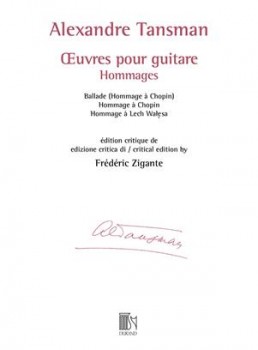 Oeuvres pour guitare: Hommages (Zigante) available at Guitar Notes.