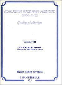 Guitar Works, Vol.7: Six Schubert Songs available at Guitar Notes.