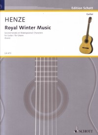 Royal Winter Music, Second Sonata available at Guitar Notes.