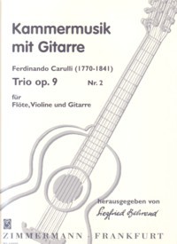 Trio, op.9/2 [Fl/Vn/Gtr] available at Guitar Notes.