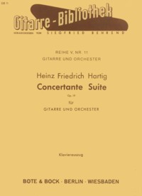 Concertante Suite, op.19 available at Guitar Notes.