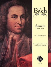 Sonata, BWV1033 [Vn/Gtr/Vc ad.lib] available at Guitar Notes.