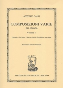 Composizioni varie Vol.5(Sebastiani) available at Guitar Notes.