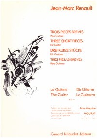 Trois Pieces Breves available at Guitar Notes.