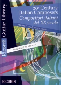 20th Century Italian Composers available at Guitar Notes.